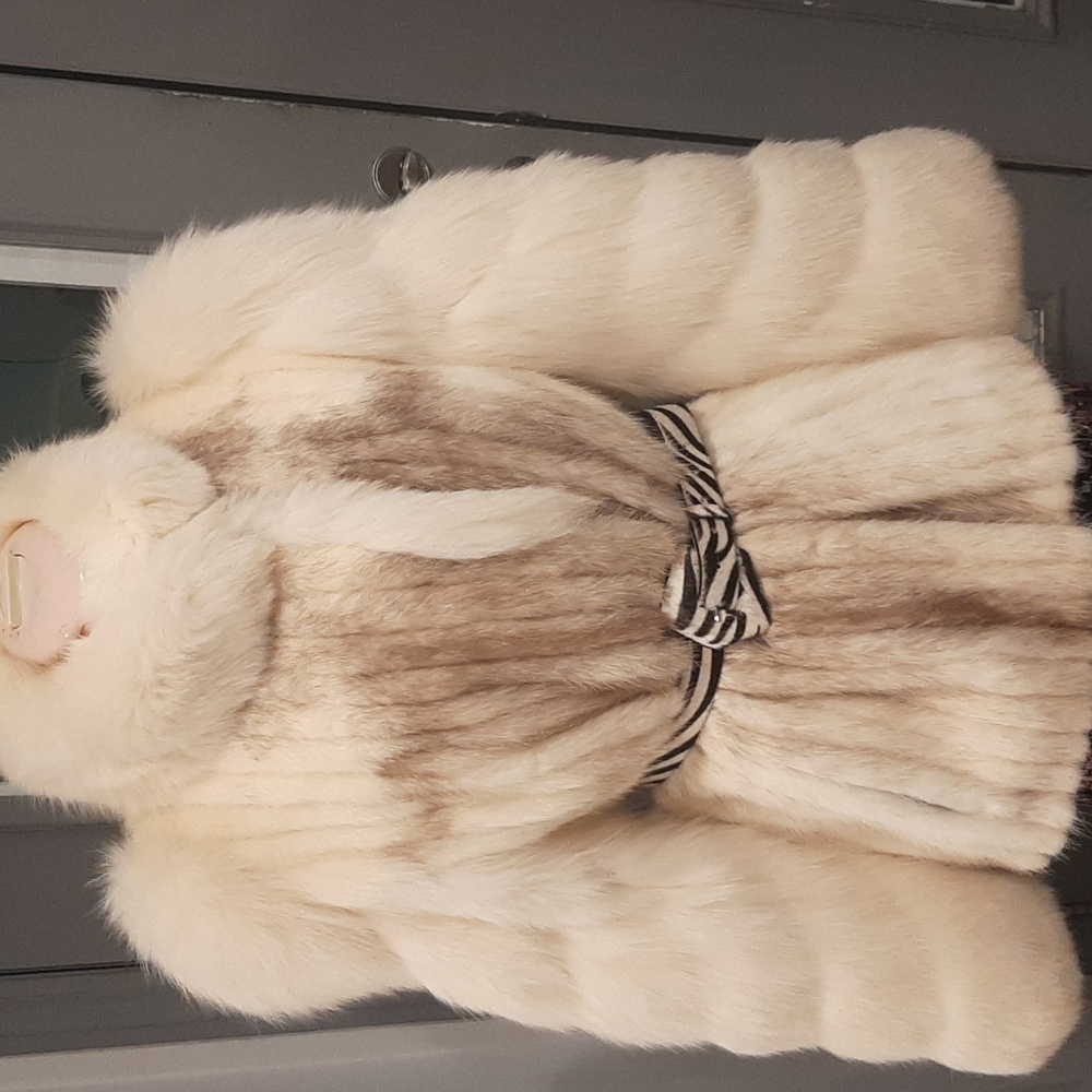 Fox fur coat